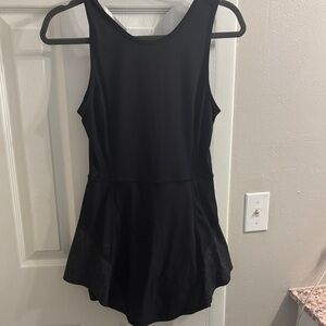 lululemon athletica Black Mini Dress